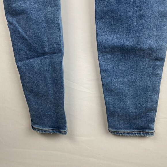 American Eagle Jeans Womens Jegging Next Level Stretch Whiskered Destroyed 6 Reg - Picture 6 of 10